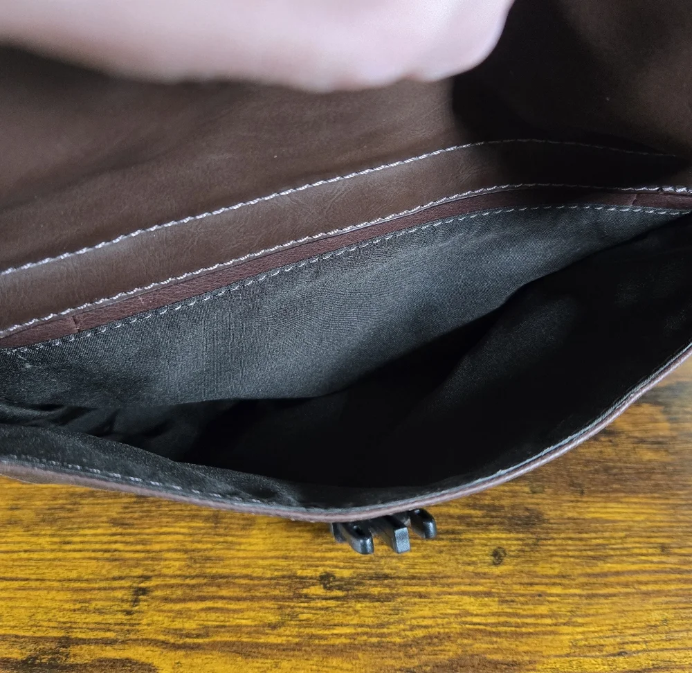 Fossil Weston Brown Leather Backpack‎